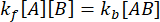 Chemical equilibrium equation; equilibrium constant expression; reaction kinetics diagram.