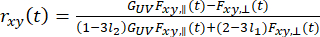 Static equilibrium equation: polarization, statistical mechanics; formula for optical studies analysis.