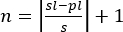 static equilibrium equation, n=|sl-pl|/s+1, formula, educational physics concept