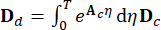 Mathematical integration formula for diffusion process in physics; analyze diffusion coefficient.