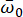 equation ω̅₀ in static equilibrium study; related to rotational dynamics; research analysis