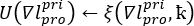 Mathematical equations representing a function transformation process using vector notation.