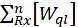 Static equilibrium formula, ΣRx[Wq], showing balance in a mathematical equation, educational use.