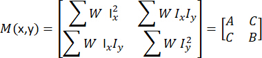 Static equilibrium equations Σ(WI²x) Σ(WIxIy); matrix diagram for educational use.