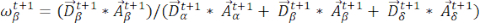 Complex algebraic equation; ω calculation; scientific analysis; formula representation.