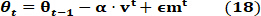 figure-protocol-37 Optimization equation, θ update formula, iterative method, mathematical expression, research analysis.