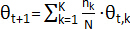 Static equilibrium formula, mathematical equation Σ expressing parameter calculation in dynamics analysis.
