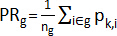 Static equilibrium formula, PRg equation diagram for educational research study.