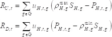 Equations showing mathematical modeling formulas; summation symbol; research analysis.