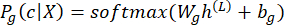 Softmax function equation; probability calculation formula; statistical analysis; P(c|X)=softmax.