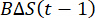 BΔS(t-1) equation; symbolic representation; mathematical modeling; static equilibrium analysis.
