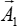 Vector representation, physics equation, \(\vec{A_1}\), vector magnitude, direction.