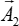 Vector notation for physics; formula; educational use; diagram; vector A with subscript 2.