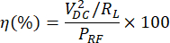 figure-protocol-1 Power conversion efficiency equation; formula for calculating electronic circuit efficiency.