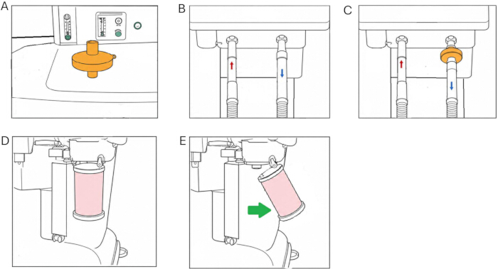 figure-results-1 Static equilibrium diagram with pipe assembly for water filtration system setup process.
