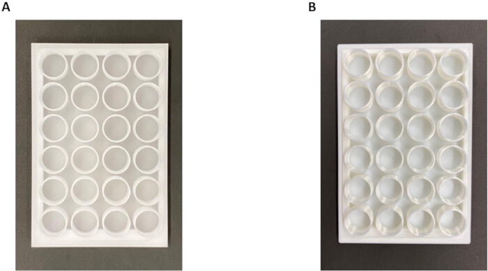 figure-protocol-2 96-well plate diagram, laboratory setup for high-throughput screening and sample analysis.