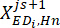 Mathematical formula, variables with subscripts and superscripts in diagram, educational use.