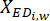 Static equilibrium equation \( X_{ED_{i,w}} \) analysis formula.