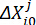 Static equilibrium, formula ΔXᵢⱼ, mathematical notation for physics or engineering analysis.