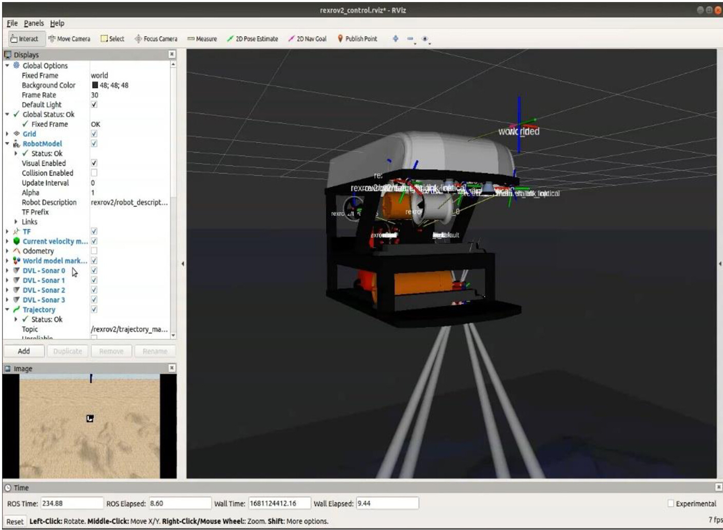 Pose Estimation of Unmanned Underwater Vehicles Using Augmented Reality ...