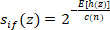 Static equilibrium equation \( s_{if}(z) = \frac{2E[h(z)]}{c(n)} \), relevant to physics study.
