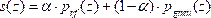 Static equilibrium equation; Σ(Ξ)=α∙pγ(Ξ)+(1-α)∙pmed(Ξ); statistical formula.