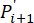 Mathematical exponent notation, equation representation, educational formula component.