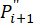 Polynomial equation formula P_{i+1}, mathematical expression.