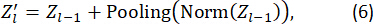 figure-protocol-19 Equation of pooling and normalization in deep learning model analysis.