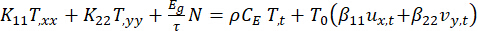Partial differential equation, stress-strain analysis, mechanical equilibrium, symbolic representation.