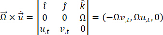 Vector cross product formula, matrix representation, vector analysis, physics equation.