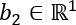 静态平衡方程 \(b_2 \in \mathbb{R}^1\)，数学公式，STEM概念