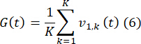 figure-protocol-9 平均函数 G(t) 的方程,包含级数求和;教学用数学方程。