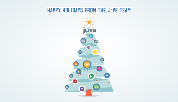 Happy holidays from the JoVE team.