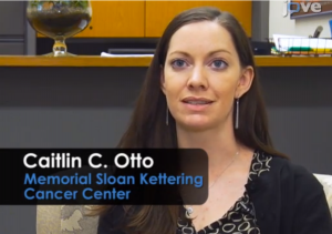 Caitlin Otto (at Dr. Tang's lab) from Memorial Sloan Kettering Cancer Center