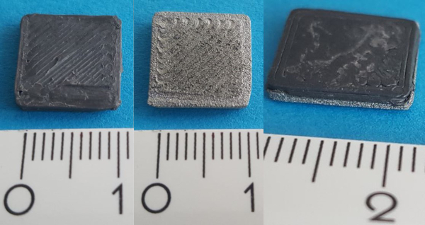 figure-results-8 Lithium metal electrode surface texture comparison with ruler; corrosion and degradation analysis.